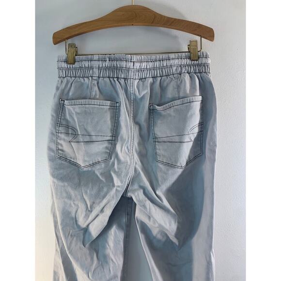 AMERICAN EAGLE Boy’s Gray Jogger Pants / Size: 8 - Picture 9 of 11